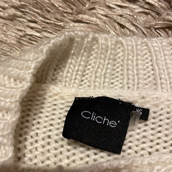 CLICHE‎ Flare Sleeve Sweater Size XS - Picture 4 of 9